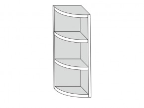 19.30.0р Полка угловая (h=913) радиусная  ЛДСП УНИ в Аше - asha.магазин96.com | фото