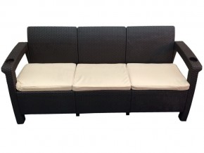 Диван Yalta Sofa 3 Set шоколадный в Аше - asha.магазин96.com | фото