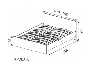 Кровать 1600х2000 ортопедическое основание в Аше - asha.магазин96.com | фото