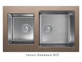 Мойка комбинированная Tolero twist TTS-840 Темно-бежевый 823 в Аше - asha.магазин96.com | фото