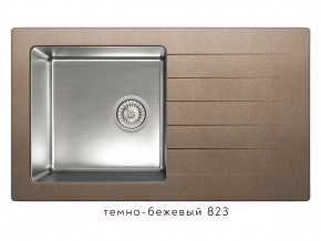 Мойка комбинированная Tolero twist TTS-860 Темно-бежевый 82 в Аше - asha.магазин96.com | фото